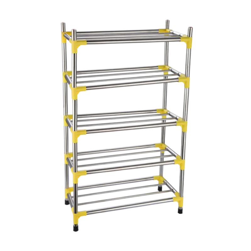 5-tier Inox shoe rack - 8010-5 - 522251