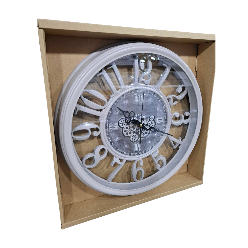 Wall clock - 326-41 - 523095 - Beige