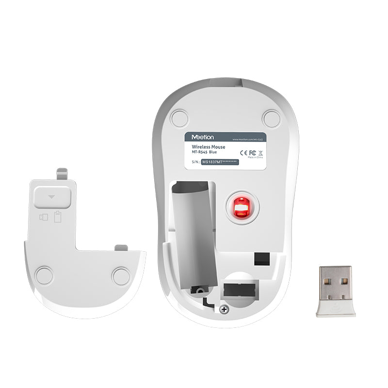 Meetion MT-R545 2.4G Ασύρματο Ποντίκι / Μπλέ