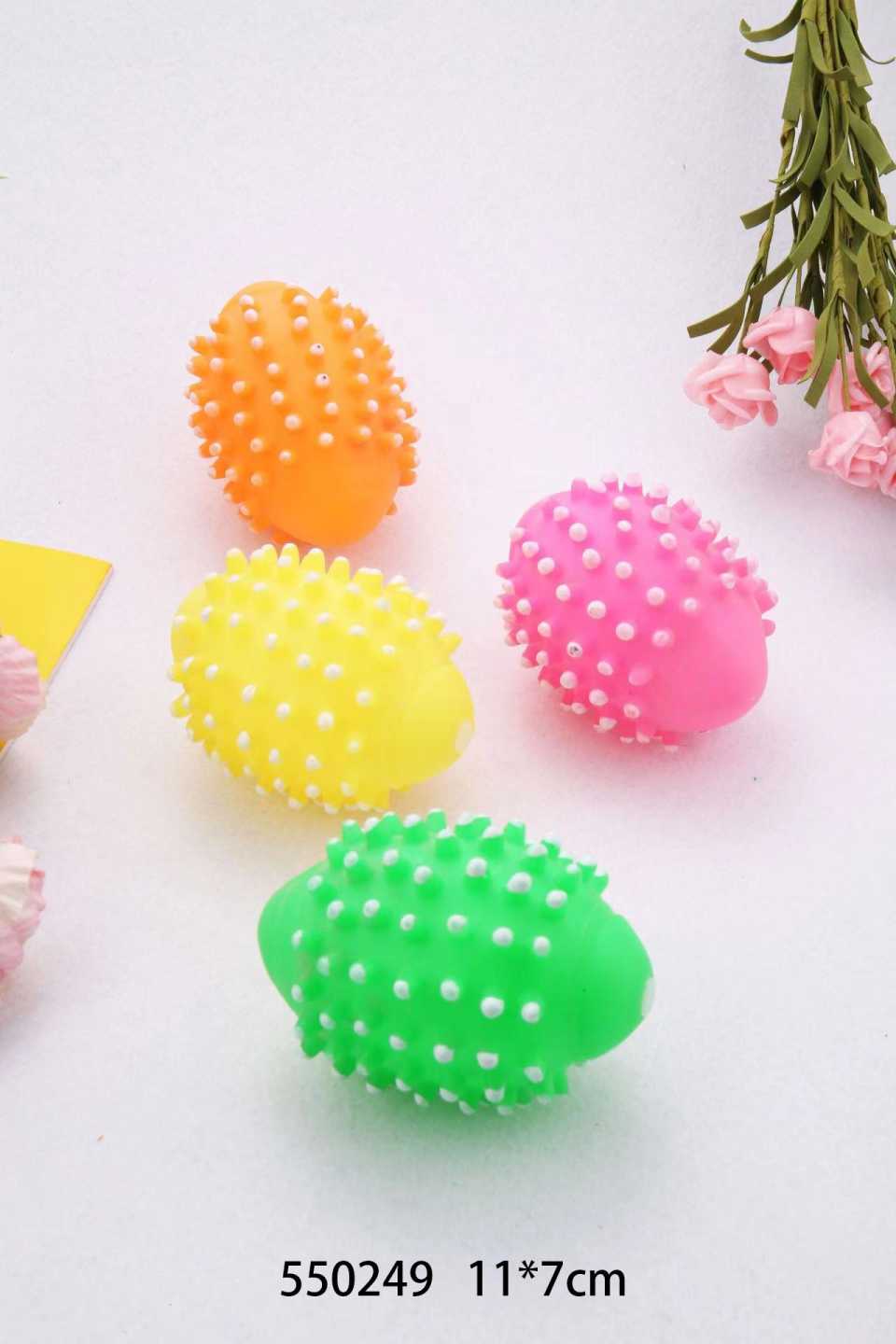 Dog toy ball chew - 11x7cm - 12pcs - 550249