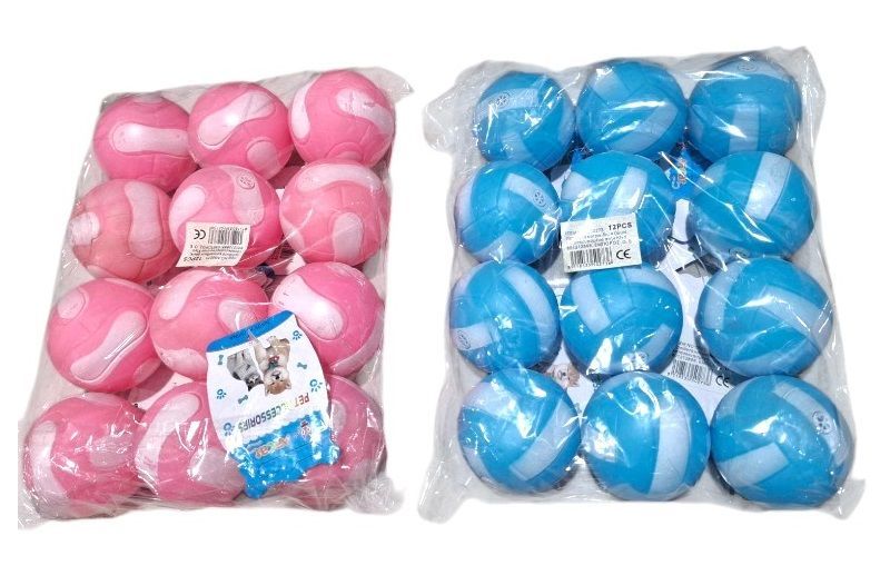 Παιχνίδι σκύλου Latex μπαλάκι - 6cm - 12pcs - 550273