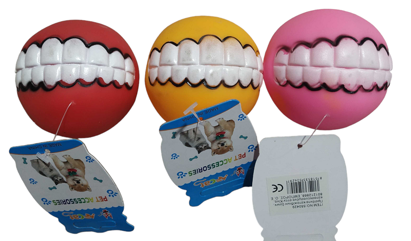 Παιχνίδι σκύλου Latex - 12pcs - 550429