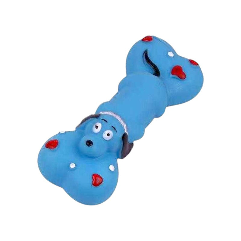 Dog toy Latex bone - 15cm - 12pcs - 550460