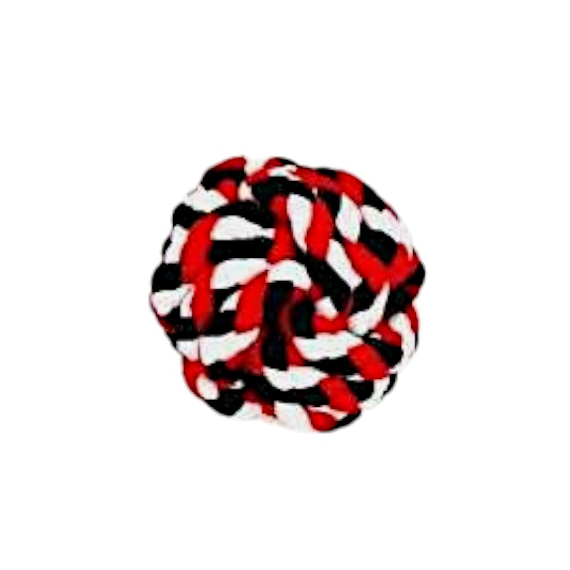 Rope ball dog toy - 8cm - 12pcs - 550495