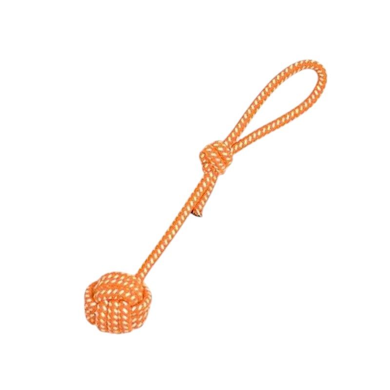 Παιχνίδι σκύλου σχοινί με μπάλα - 32cm - 12pcs - 550547