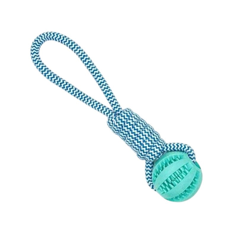 Dog toy rope with ball - 30cm - 12pcs - 550560
