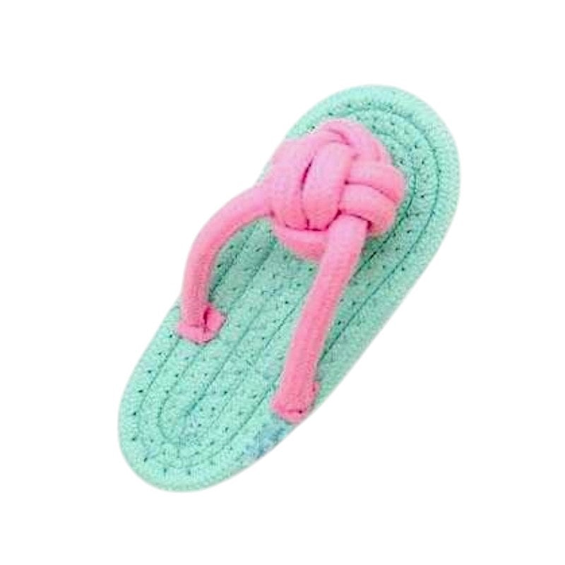 Rope slipper dog toy - 16x7cm - 12pcs - 550590