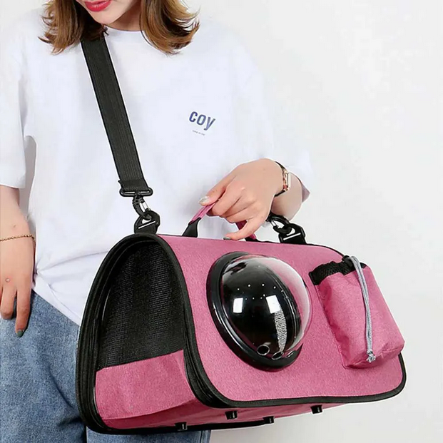 Τσάντα μεταφοράς κατοικιδίου - 915-6 - 550936 - Pink - iThinksmart.gr