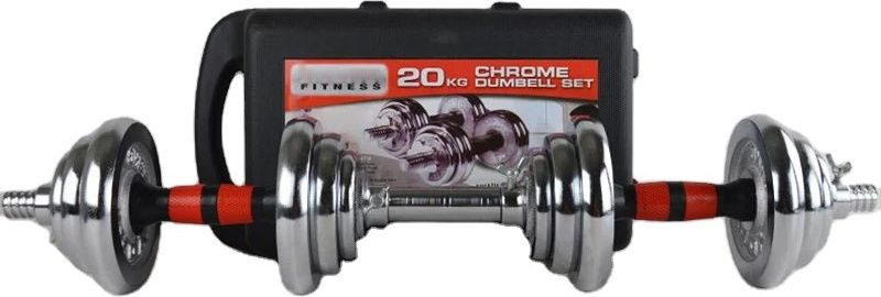 Σετ αλτήρες γυμναστικής με μπάρα - 20kg - 556646