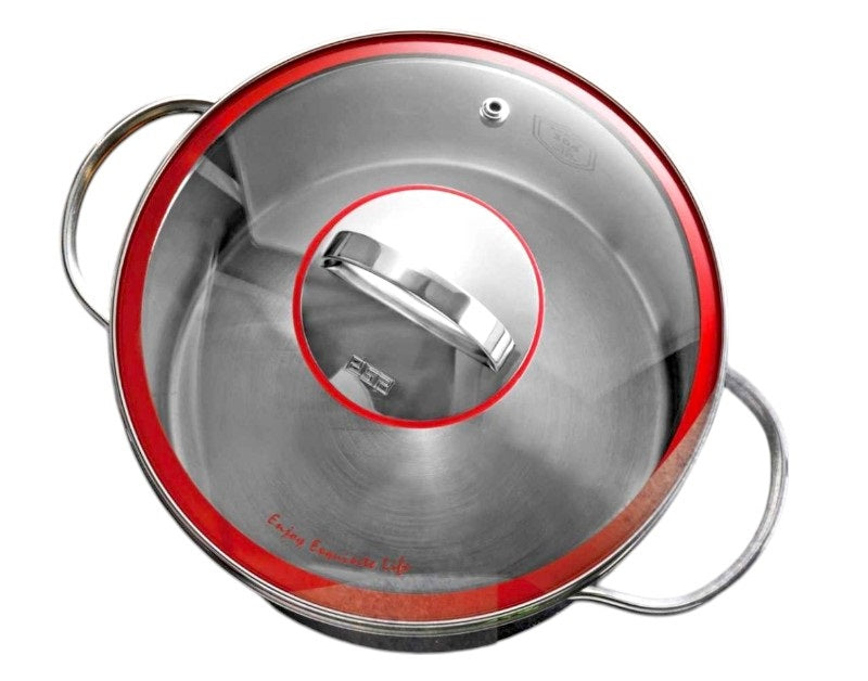 Κατσαρόλα ανοξείδωτη με καπάκι - 2.6L - CS003-B18 - DSP - 561734