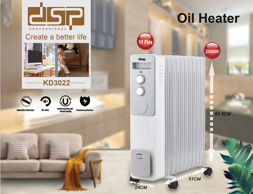 Electric oil heater - KD3022 - DSP - 562366