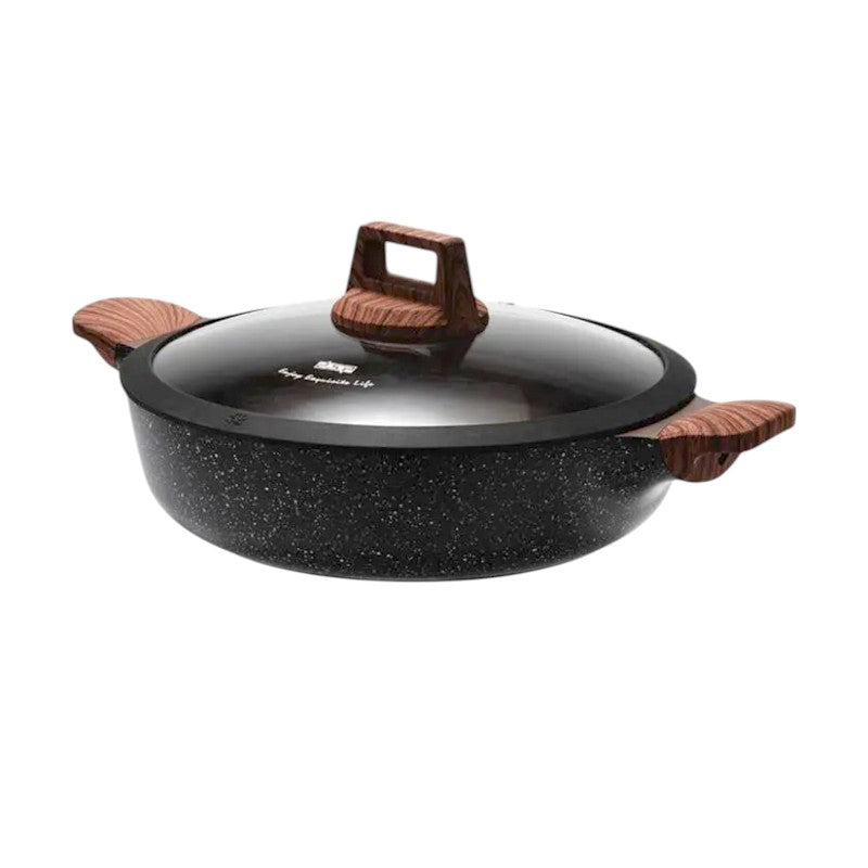 Non-stick 2-place saucepan - 6.3L - CA004-G32-Black - DSP - 565909