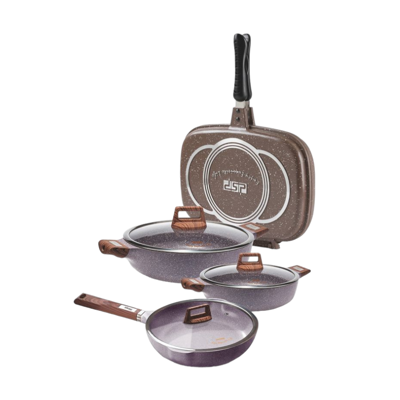 Σετ μαγειρικά σκεύη - 4pcs - CA005-S27-Purple - DSP - 563790 - iThinksmart.gr