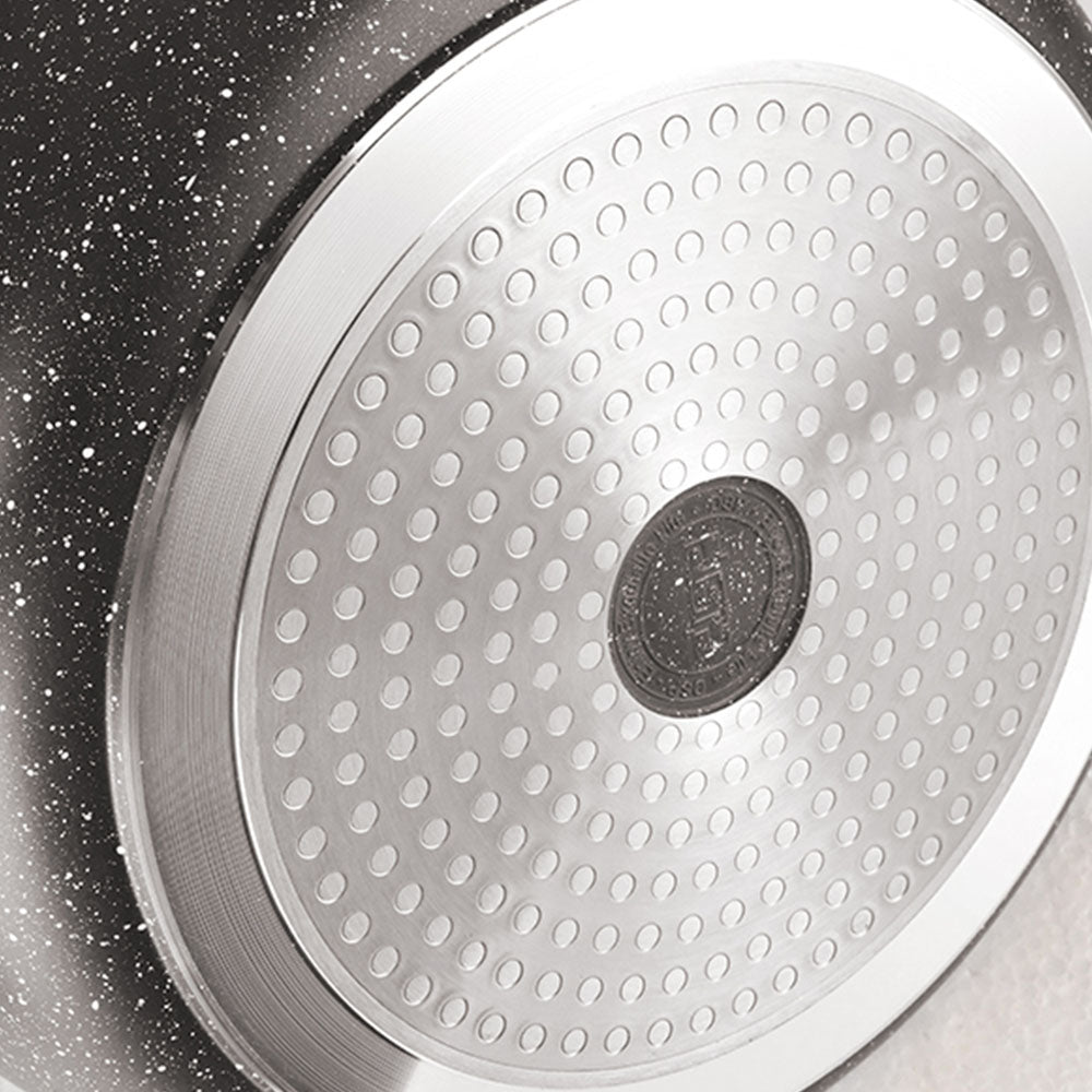 Non-stick 2-place saucepan - 6.3L - CA004-G32-Black - DSP - 565909