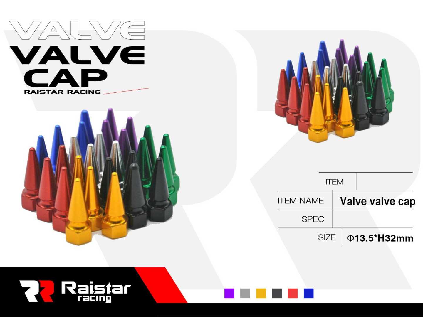 Car tire valve cap - R-Z17112-4U - 140529