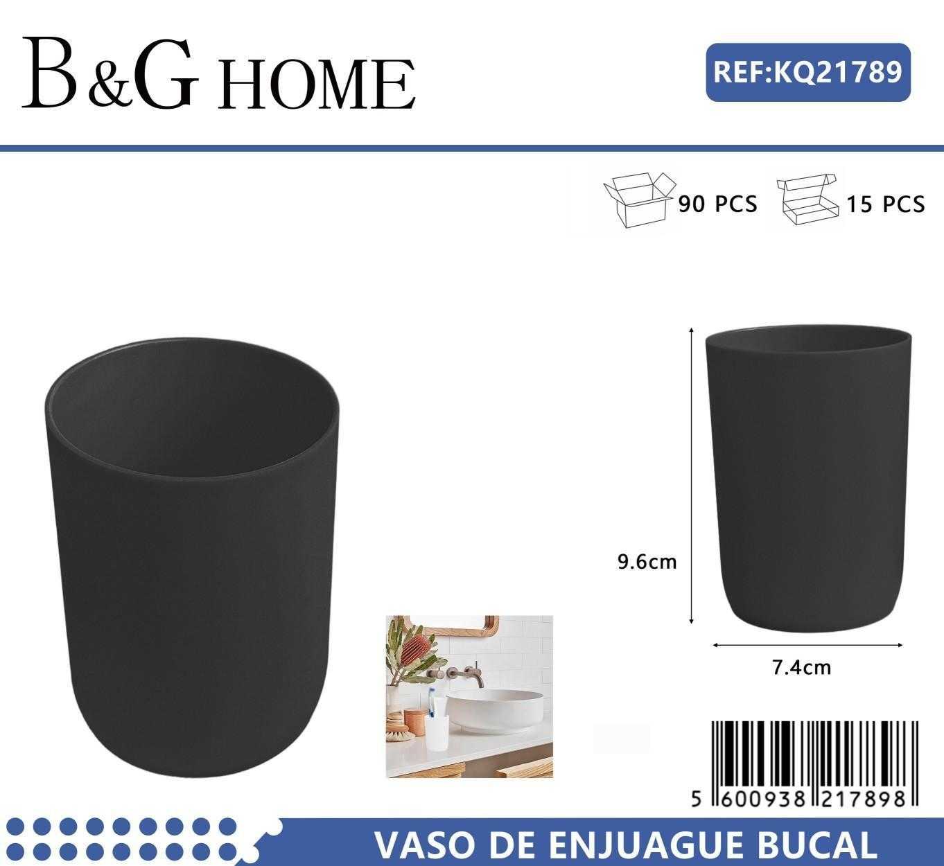 Θήκες οδοντόβουρτσας πλαστικές σε σετ 5Χ - Black - 21789