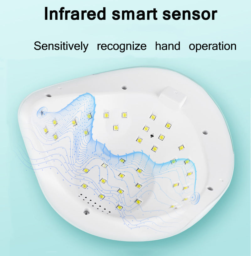 UV/LED Nail Lamp - BQV5 - 120W - 631200 - Green