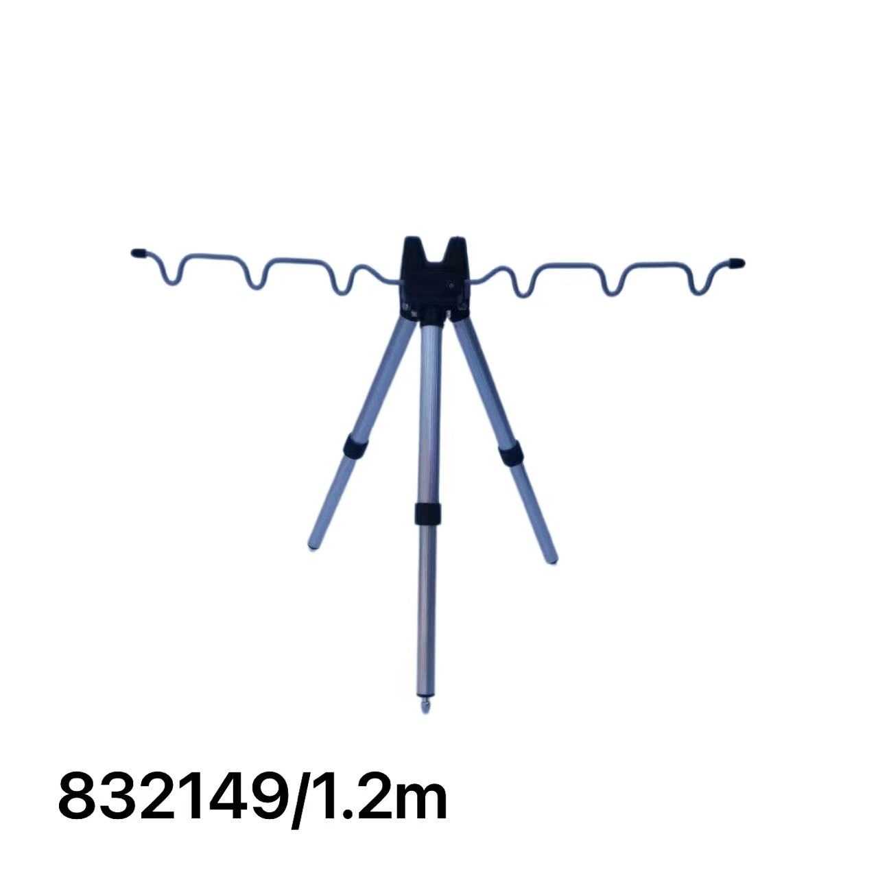 6-position rod holder - Metal - 1.2m - 832149