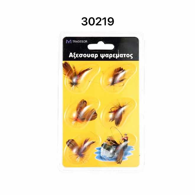 Artificial baits with hook - Insects - 6pcs - 930219