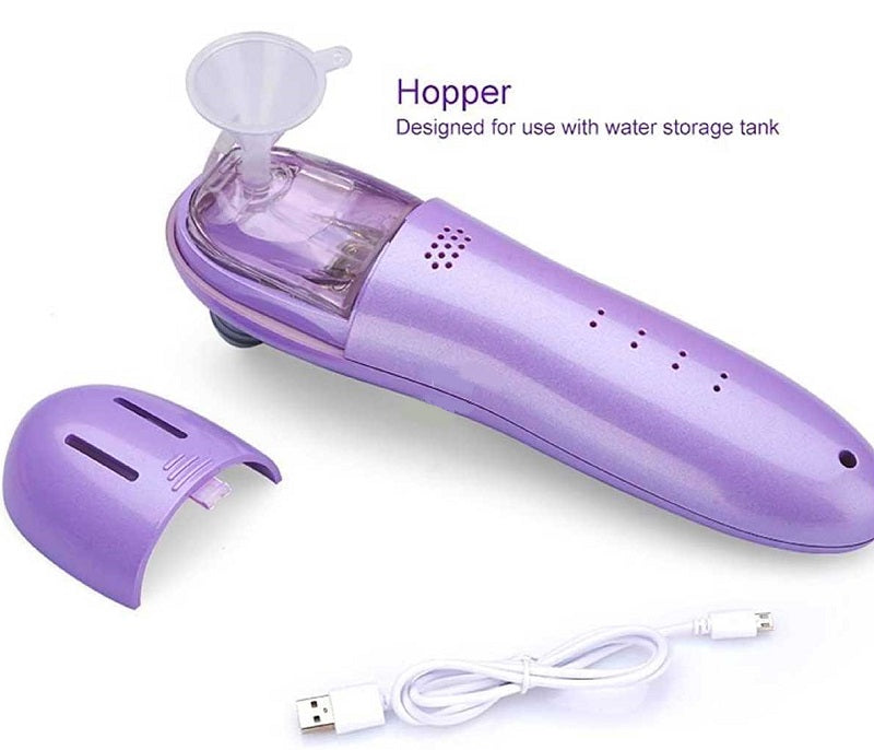 Συσκευή καθαρισμού προσώπου με αναρρόφηση - 70165 - DSP - 612715 - Purple - iThinksmart.gr