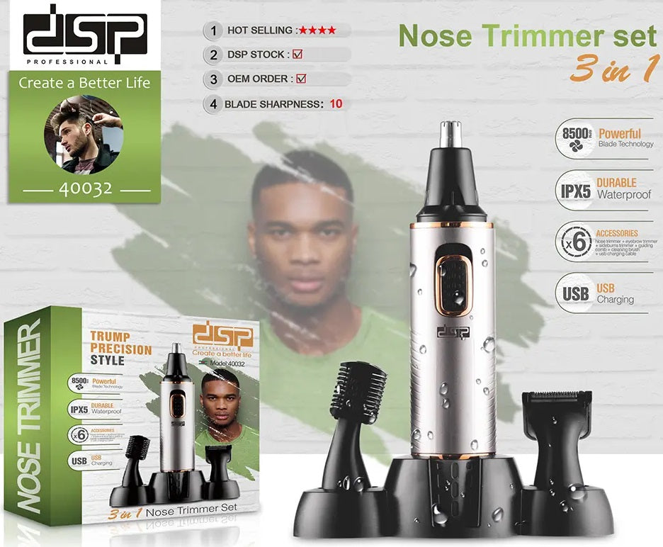 Facial shaver - Trimmer - 40032 - DSP - 613569