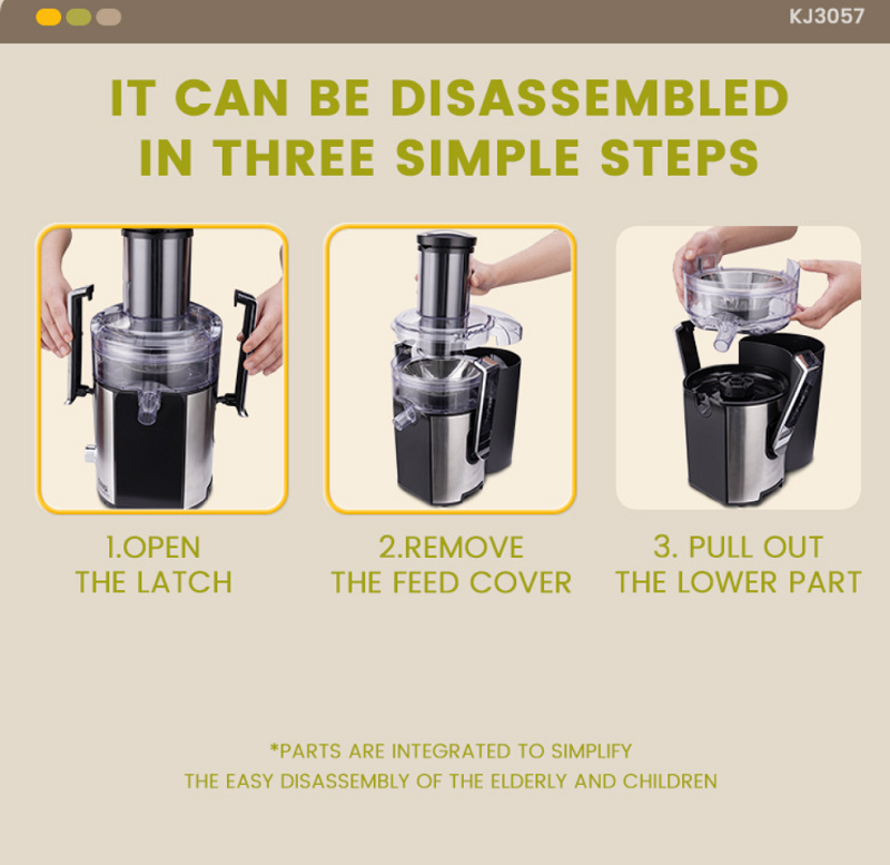 Juicer - Power juicer - KJ3057 - DSP - 613675