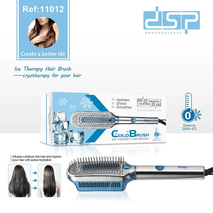 Ηλεκτρική βούρτσα κρυοθεραπείας μαλλιών - Ice Therapy Hair Brush - 11012 - DSP - 614177