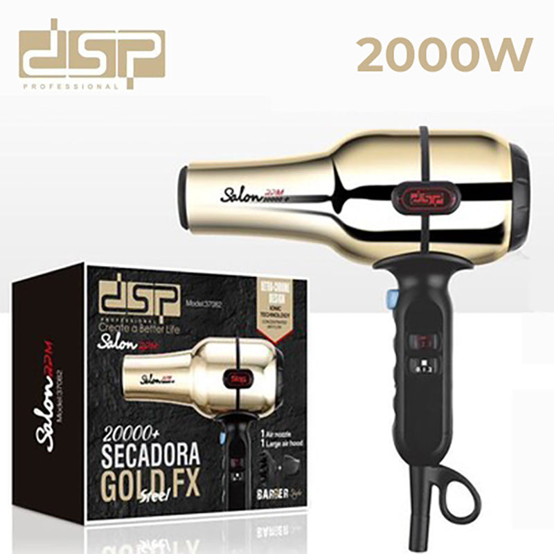 Hair dryer - 37082 - DSP - 614559 - Gold