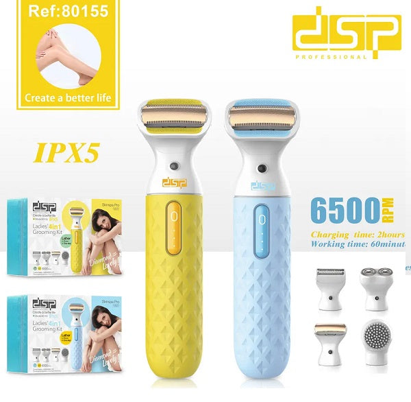 Σετ ξυρίσματος και καθαρισμού προσώπου-σώματος - 80155 - DSP - 614627 - Blue - iThinksmart.gr