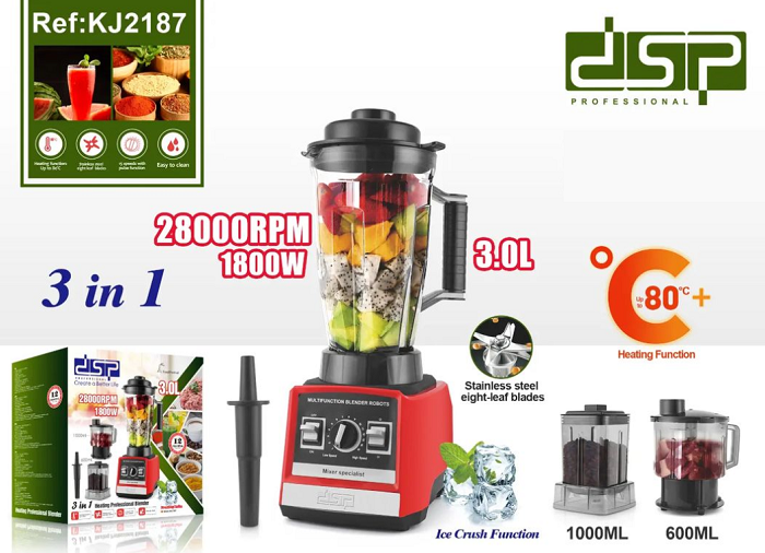 Μπλέντερ - 3in1 - KJ2187 - DSP - 616164