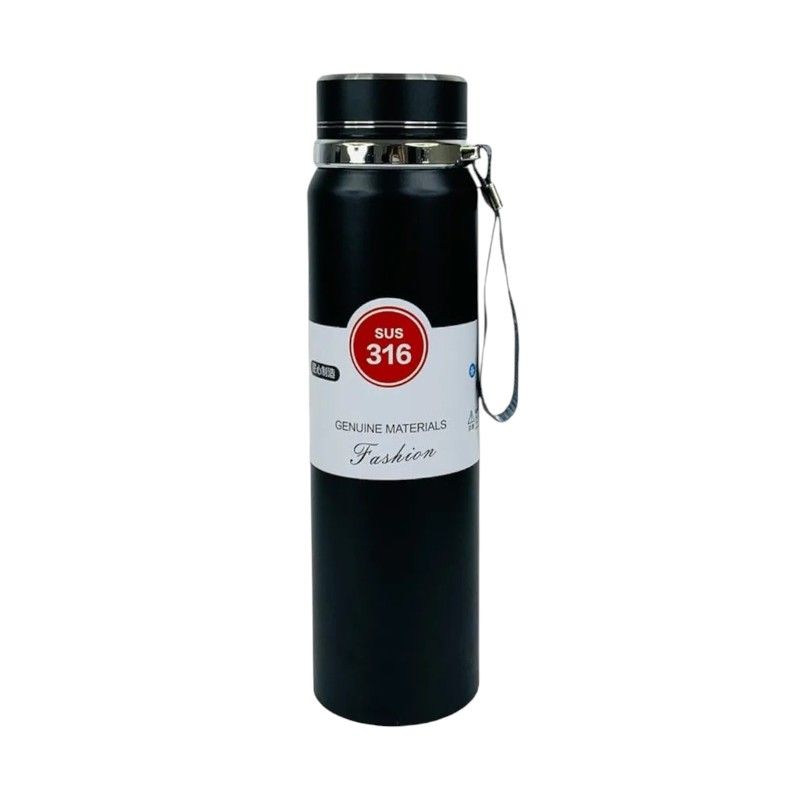 Φορητό παγούρι-θερμός - 1L - 616205 - Black