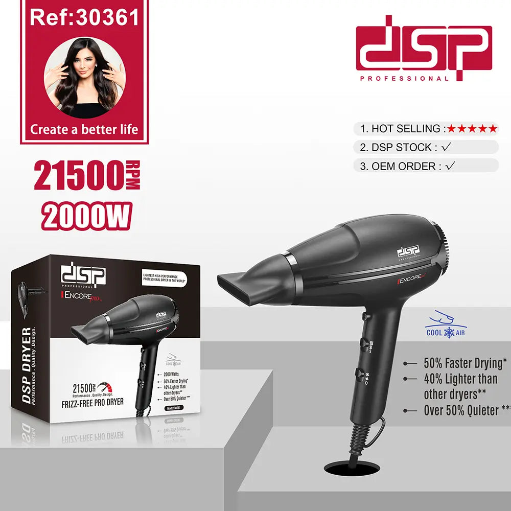 Hair dryer - 30361 - DSP - 616249
