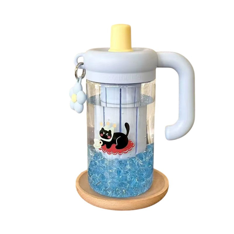 Φορητό παγούρι πλαστικό - 780ml - 616304 - Blue