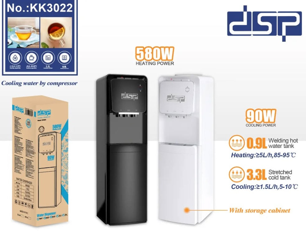 Floor standing water cooler - KK3022 - DSP - 617871 - White