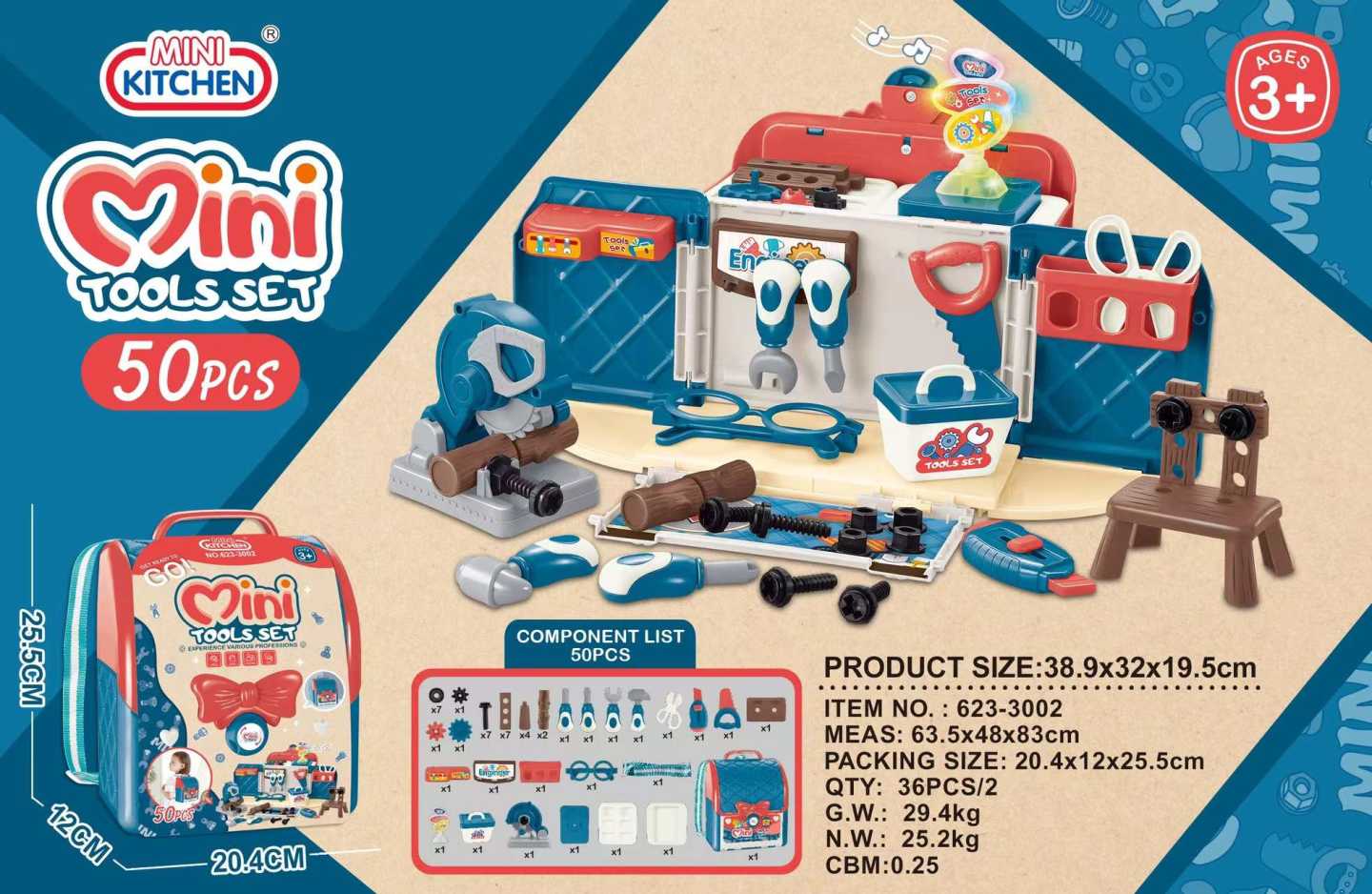 Βαλιτσάκι εργαλείων - 623-3002 - 536008 - iThinksmart.gr