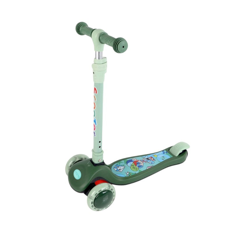 Παιδικό πατίνι τρίκυκλο - JX802 - 630117 - Green
