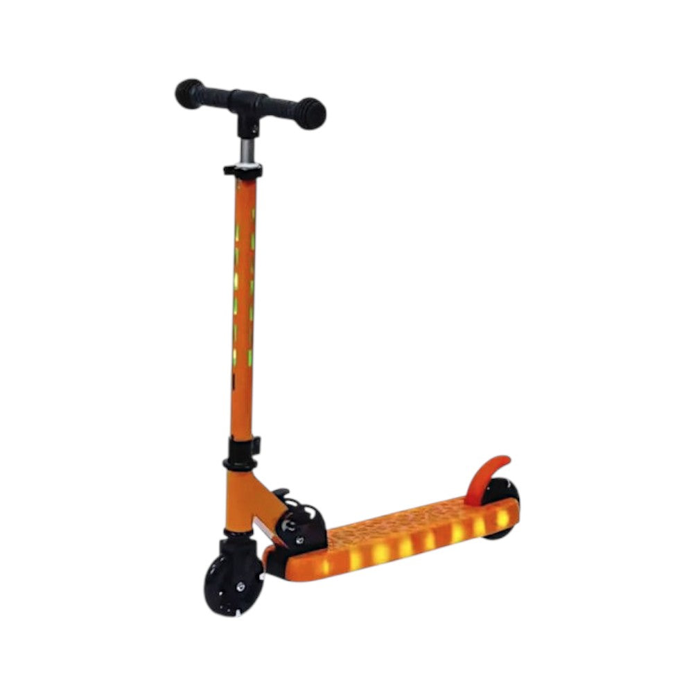 Children's skateboard with LED lighting - JX608 - 630121 - Orange