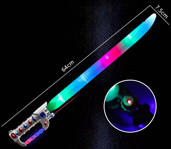 Children's LED lightsaber - 518-2 - 630257