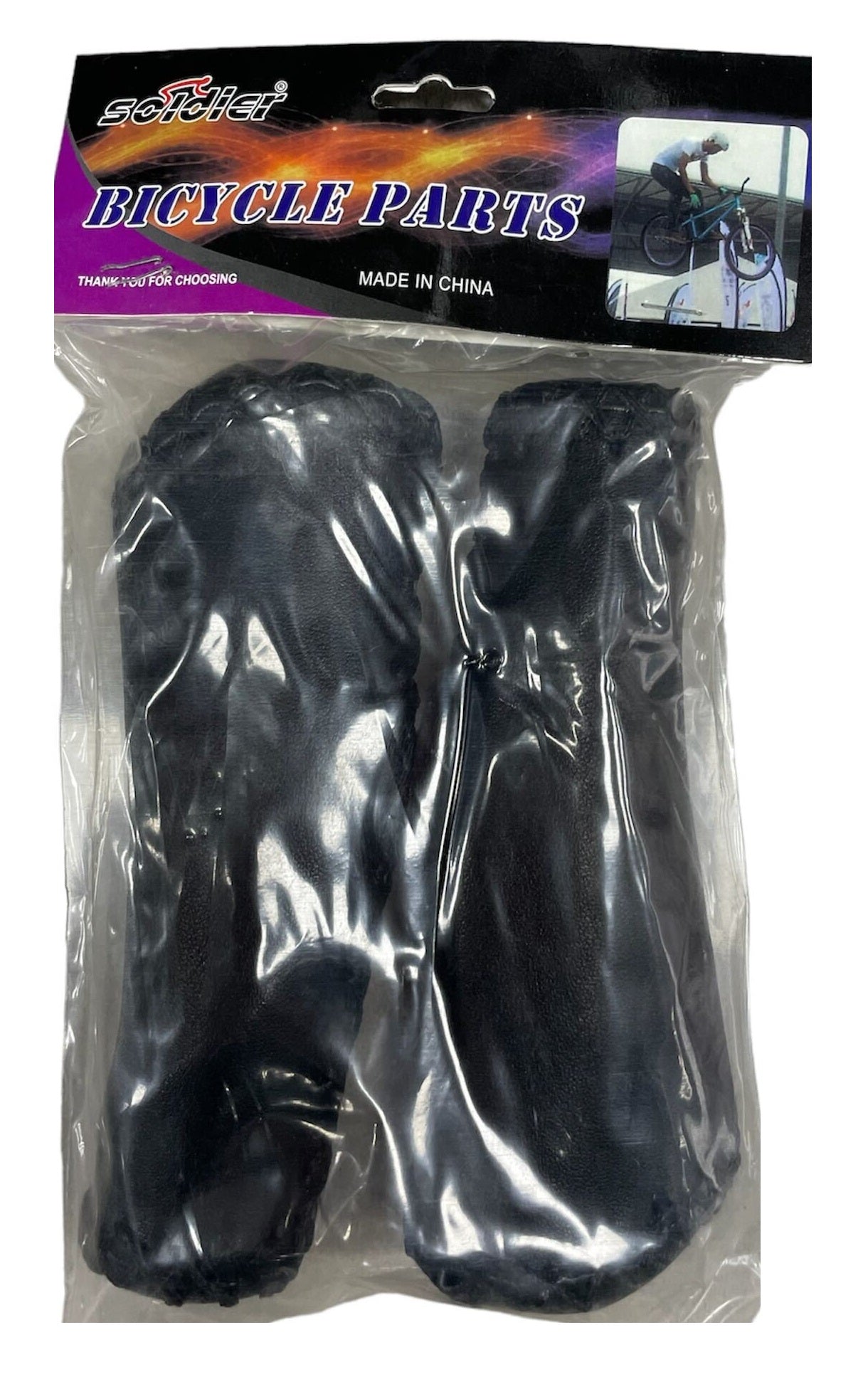 Κάλυμμα χειρολαβής ποδηλάτου - Grip - S29-281 - 650813 - Black - iThinksmart.gr