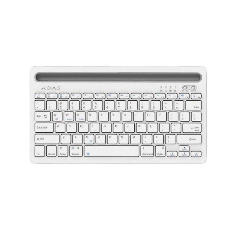Wireless Bluetooth keyboard - AS199 - AOAS - 651992 - White