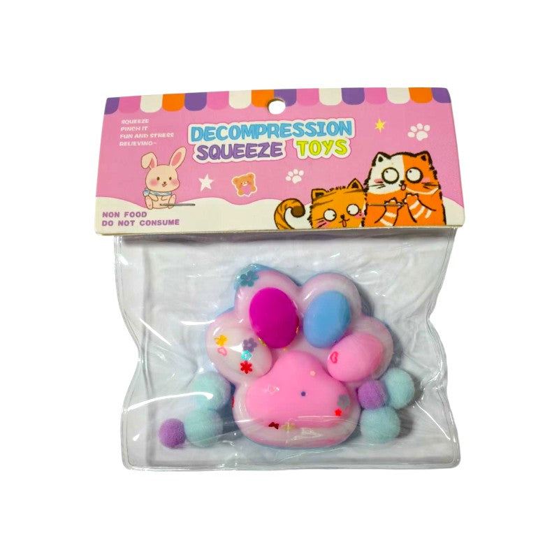 Πατούσα Antistress Squishy - Σετ 16pcs - GA524-6 - 652464