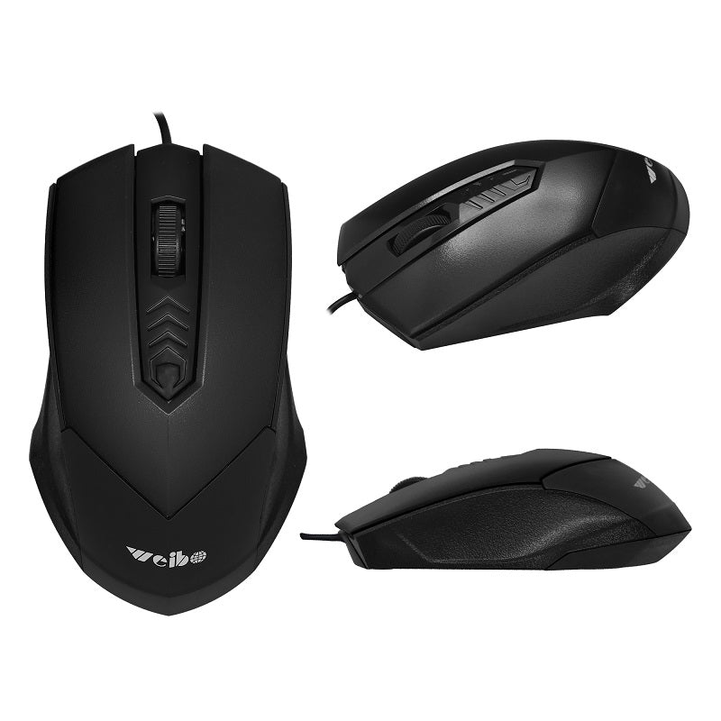 Wired PC Mouse - FC3013 - Weibo - 653132 - Black