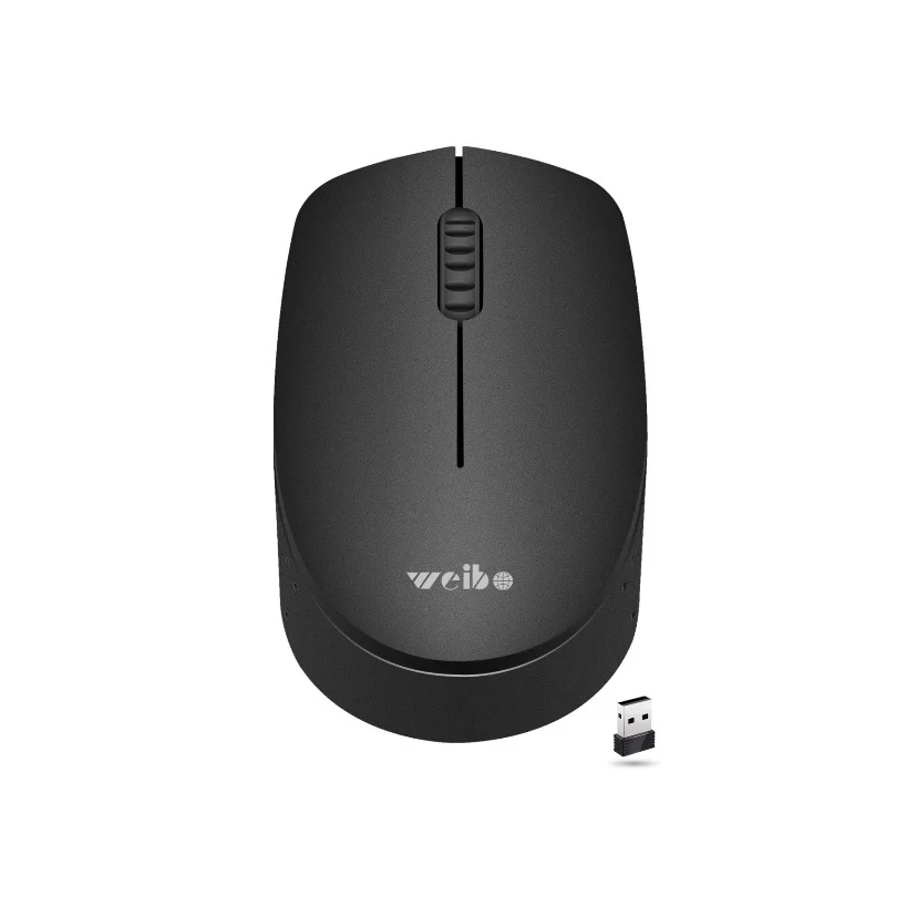 Wireless PC Mouse - RF6300 - Weibo - 656300 - Black