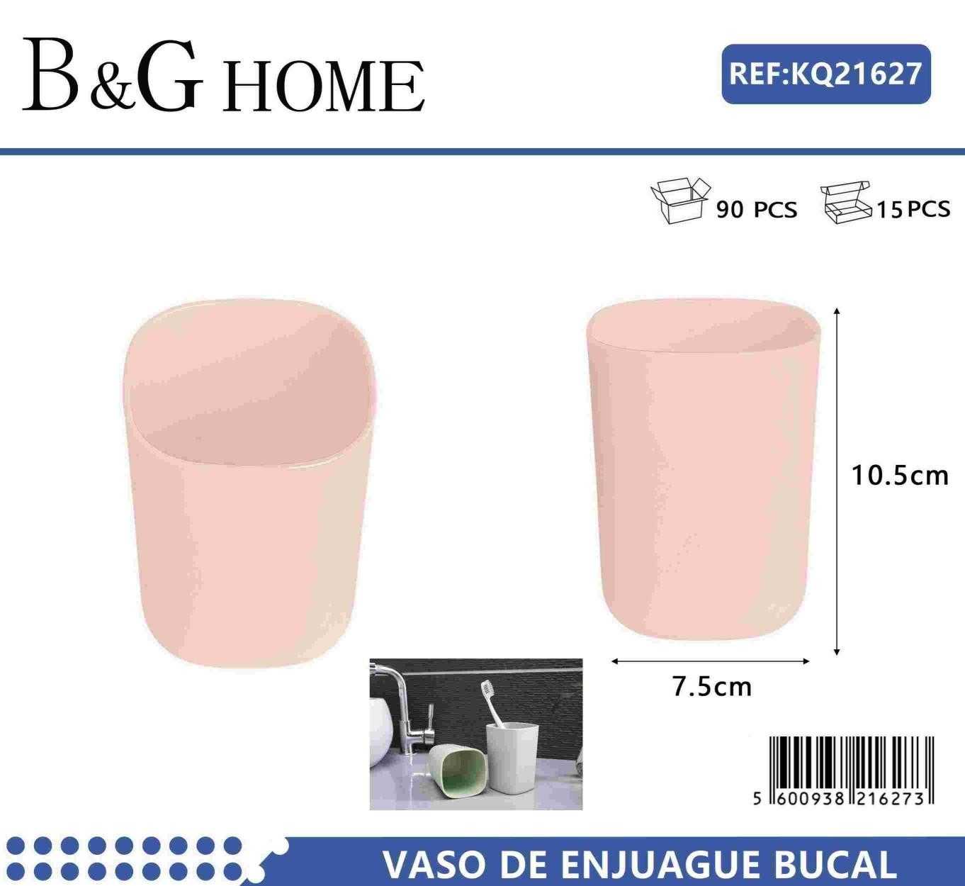 Θήκες οδοντόβουρτσας πλαστικές σε σετ 5Χ - Light Pink - 21627