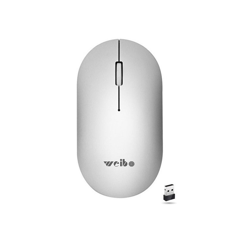 Wireless PC Mouse - RF6500 - Weibo - 656508 - White