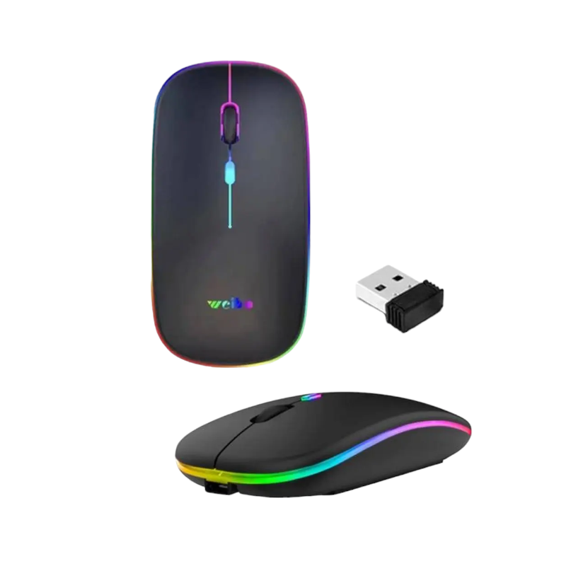 Wireless PC Mouse - RF6800 - Weibo - 656805 - Black