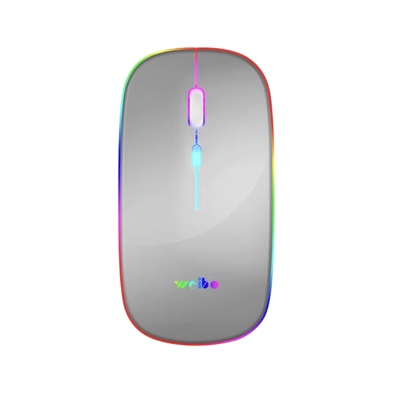 Wireless PC Mouse - RF6800 - Weibo - 656805 - Silver