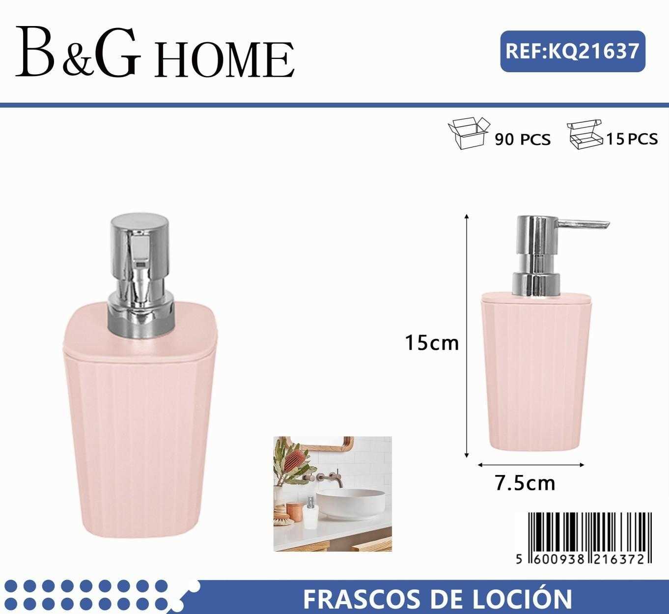 Θήκες κρεμοσάπουνου Dispenser πλαστικές σε σετ 5Χ - Light Pink - 21637