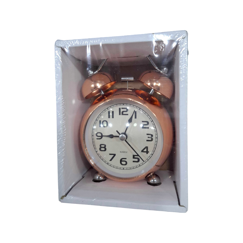 Table Clock - Alarm Clock - 670-6 - 820162 - Rose Gold