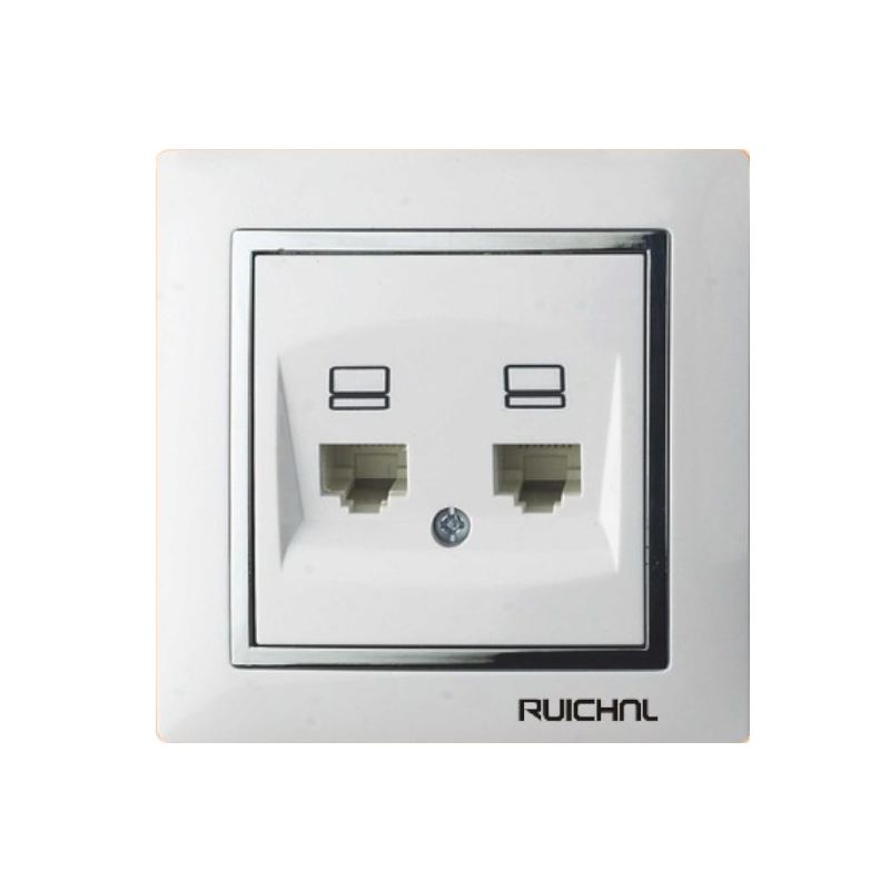 Ethernet network line socket double - RC3616-RJ45 - 674957